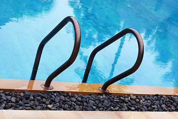 Image showing Pool railing
