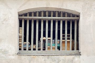 Image showing Old abandoned lumber room