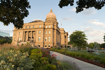 Image showing Boise Idaho Capital City Downtown Capitol Building Legislative C