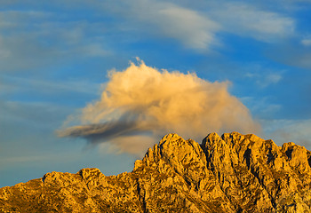 Image showing Sunset on the Crest