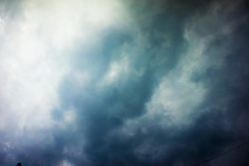 Image showing Storm Clouds Background