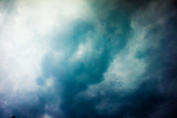 Image showing Storm Clouds Background