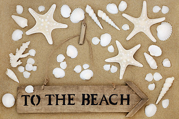 Image showing Holiday Time at the Beach