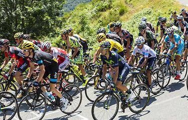 Image showing The Fight Inside the Peloton - Tour de France 2015