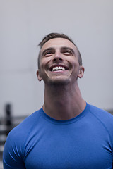 Image showing fitness trainer at the gym