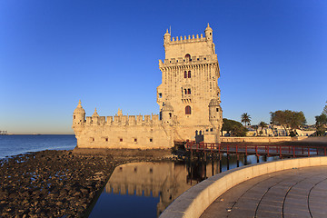 Image showing Belem Tower - Torre De Belem In Lisbon, Portugal 