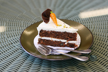 Image showing Carrot cake