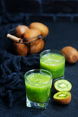 Image showing kiwi smoothie