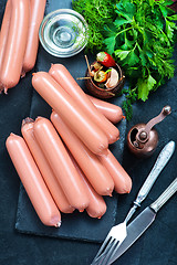 Image showing sausages