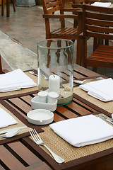 Image showing Table setting