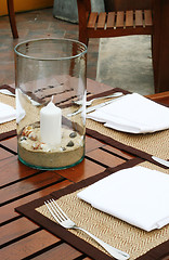 Image showing Table setting