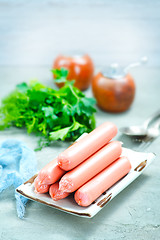 Image showing sausages