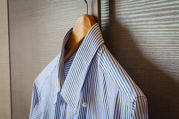 Image showing Business shirt ready for the trip