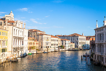 Image showing Venice view at sunrise