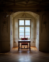 Image showing GRESSONEY, ITALY - January 6th: Interior of Castle Savoia