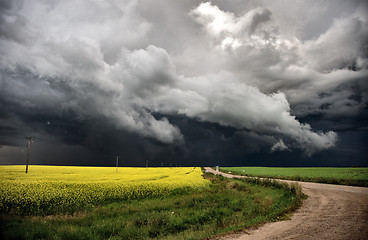 Image showing Storm Clouds Saskatchewan