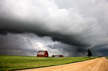 Image showing Storm Clouds Saskatchewan