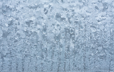 Image showing frost on window