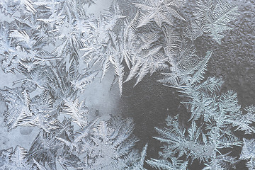 Image showing pattern on frozen window