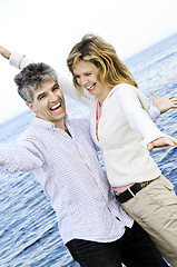 Image showing Carefree mature couple