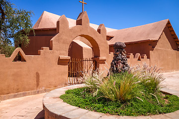 Image showing Church in San Pedro de Atacama, Chile