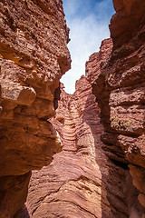 Image showing Amphitheatro in Quebrada de las Conchas, Salta, Argentina