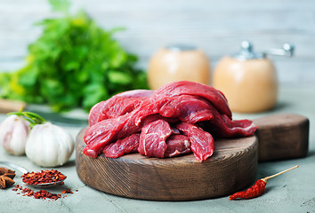 Image showing raw meat