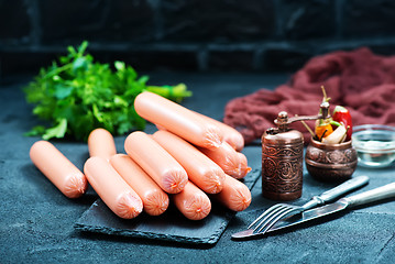 Image showing sausages