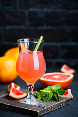 Image showing grapefruit juice