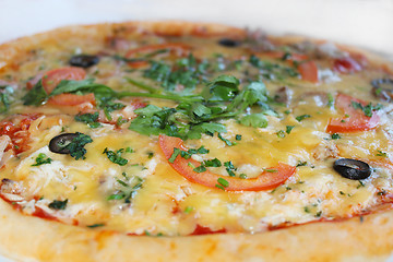 Image showing tasty pizza