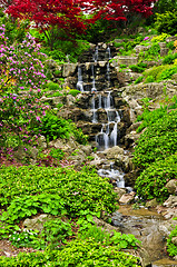 Image showing Cascading waterfall