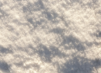 Image showing snow covered surface