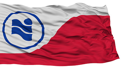 Image showing Isolated Irving City Flag, United States of America