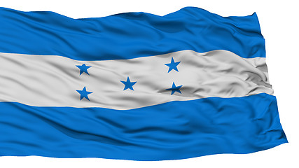 Image showing Isolated Honduras Flag