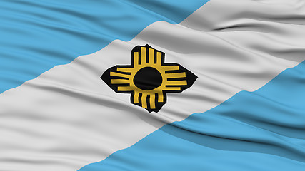 Image showing Closeup Madison Flag