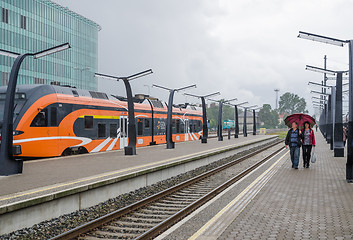 Image showing Railway station in Tallinn, Estonia