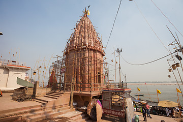 Image showing Temple at Dasaswamedh Ghat