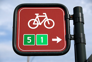 Image showing Norwegian sign