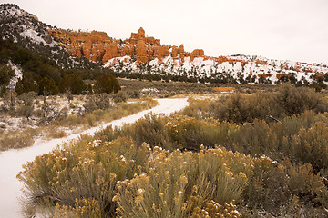 Image showing Red Canyon Dixie National Forest Panguitch Utah