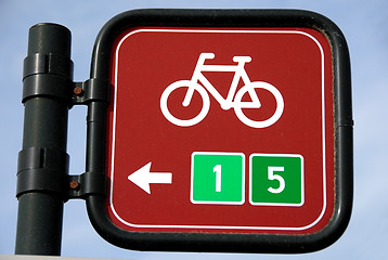 Image showing Norwegian sign