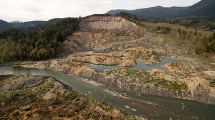 Image showing North Fork Stillaguamish Oso Landslide City Location Site