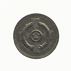 Image showing Vintage Coin isolated