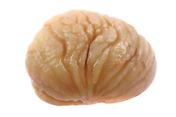 Image showing fresh edible chestnut