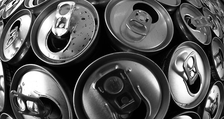 Image showing empty aluminum cans