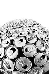 Image showing empty aluminum cans