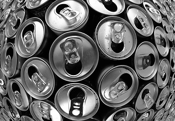 Image showing empty aluminum cans