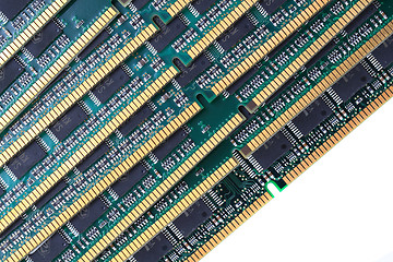 Image showing computer memory chips