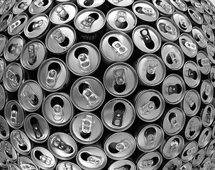 Image showing empty aluminum cans