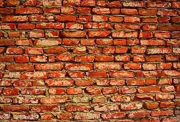 Image showing red wall texture