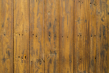 Image showing Brown wooden panel